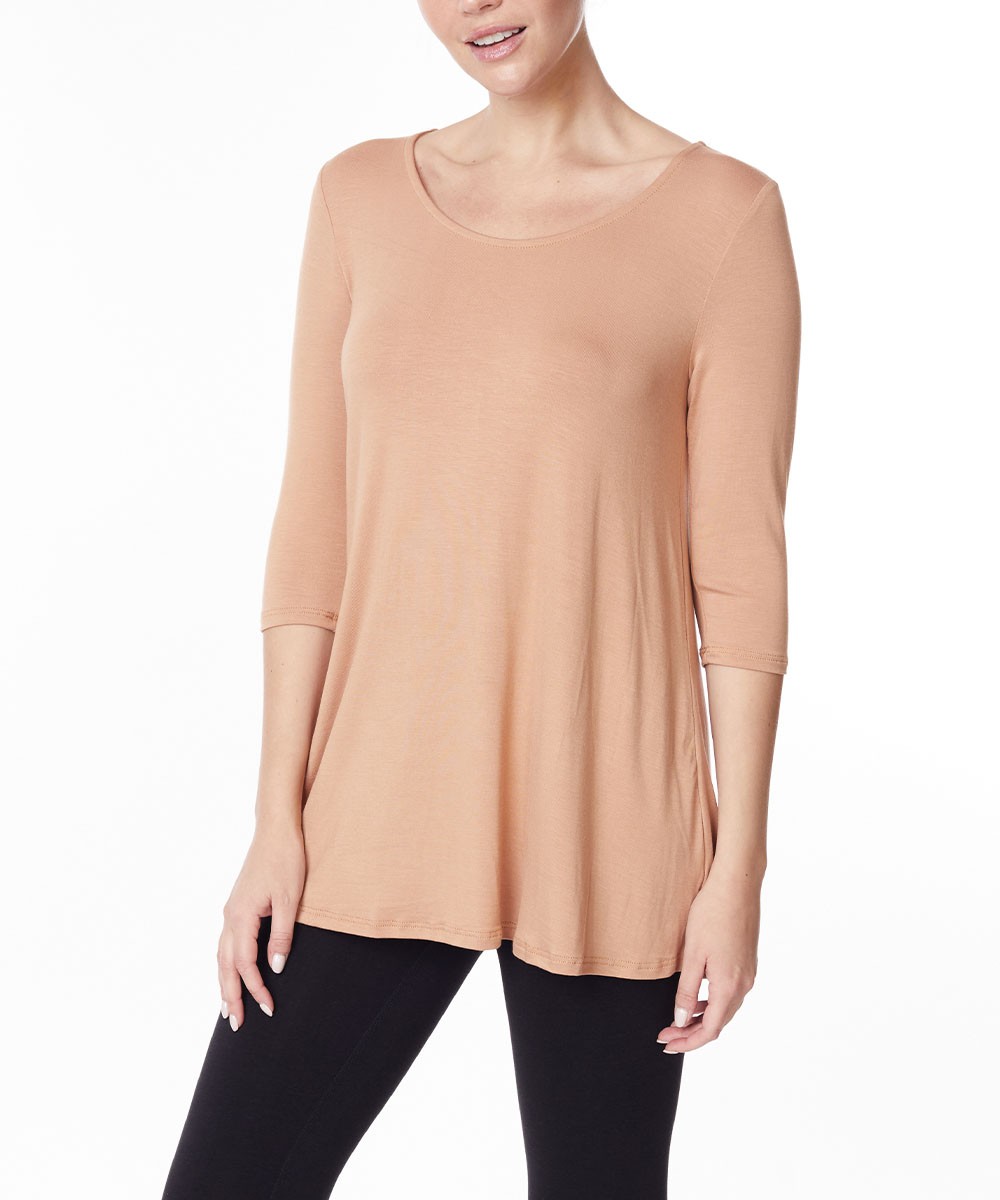 BAMBOO ELBOW TUNIC T